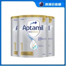 【澳洲直邮包邮】Aptamil 爱他美 白金版1段 900克x3罐/箱（0-6个月）【收件人身份证必须上传】【新疆、西藏、内蒙古、青海、宁夏、海南、甘肃，需加收运费】